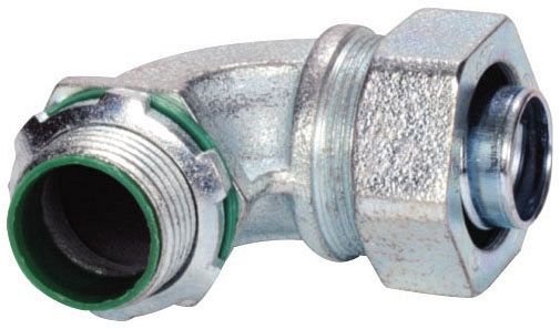SLT66T - MALLEABLE IRON 90° LIQUIDTIGHT CONNECTORS, 3”