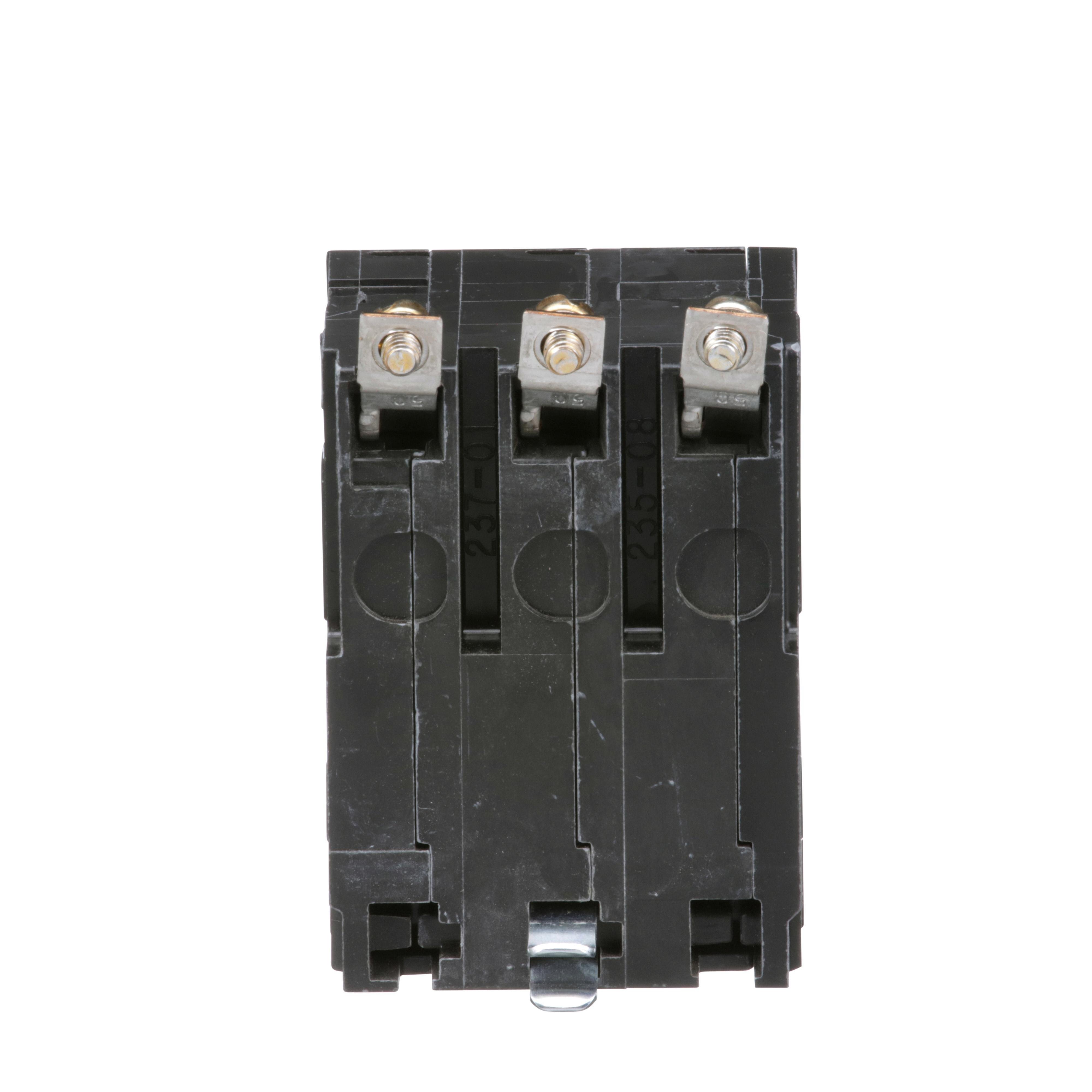 Picture of QOB320 - Mini circuit breaker, QO, 20A, 3 pole, 120/240VAC, 10kA, bolt on