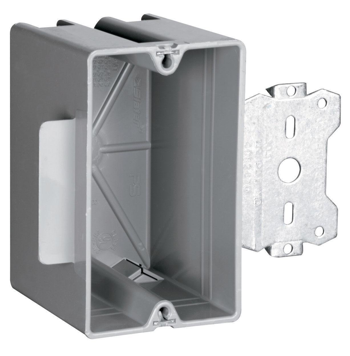 S1-18-S50 - Wood and Steel Stud Bracket Box with Quick/Click