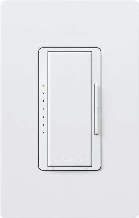 Picture of RRD-PRO-WH - RA2 PRO LED+ DIMMER, WHITE