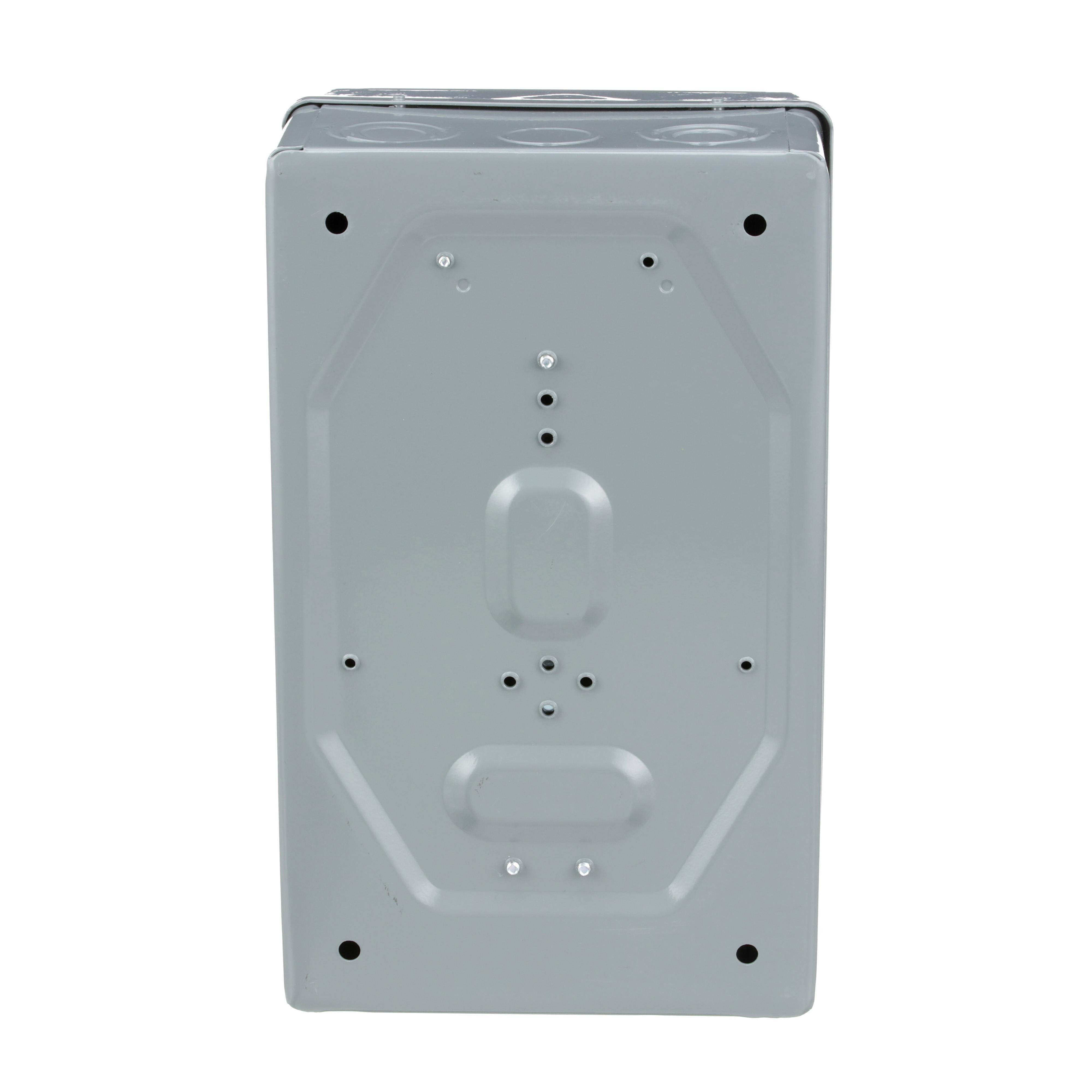 Picture of 8536SDG1V08H30 - NEMA motor starter, Type S, nonreversing, Size 2, 45A, 25HP at 460VAC, up to 100kA SCCR, 3 phase, 3 pole, Motor Logic, 208VAC coil, NEMA 1 [TAA]