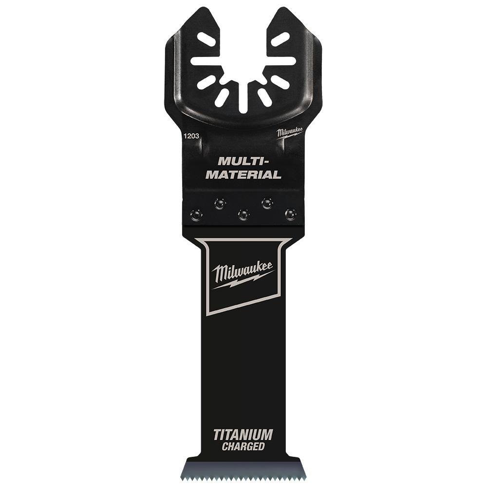 49-25-1203 - OPEN-LOK™ 1-1/4" TITANIUM CHARGED™ Bi-Metal Multi-Material Multi-Tool Blade