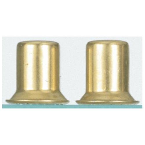 S70-136 - 2 Finials, Brass Finish, 1"