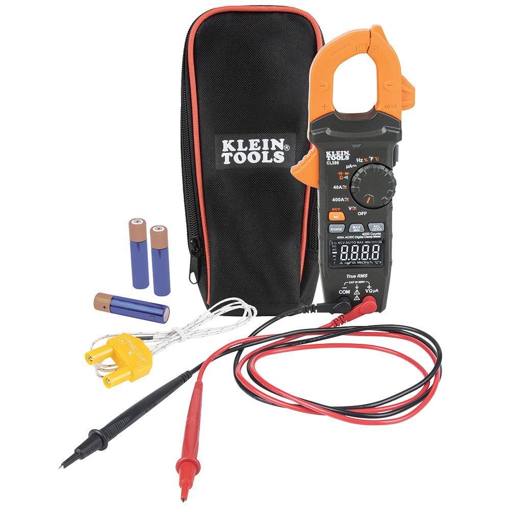 Picture of CL390 - AC/DC Digital Clamp Meter, Auto-Ranging 400 Amp