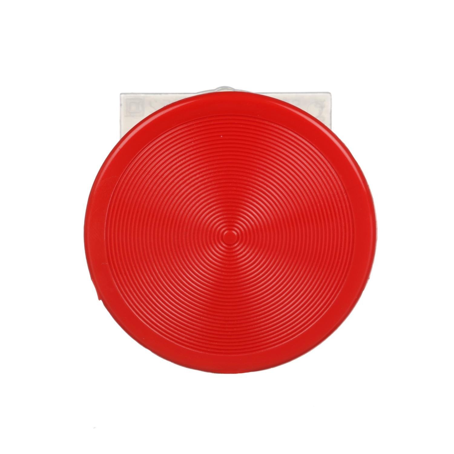 9001KR5R - 30mm Push Button, Type K, mushroom button operator, 2.25 inch diameter, plastic red cap