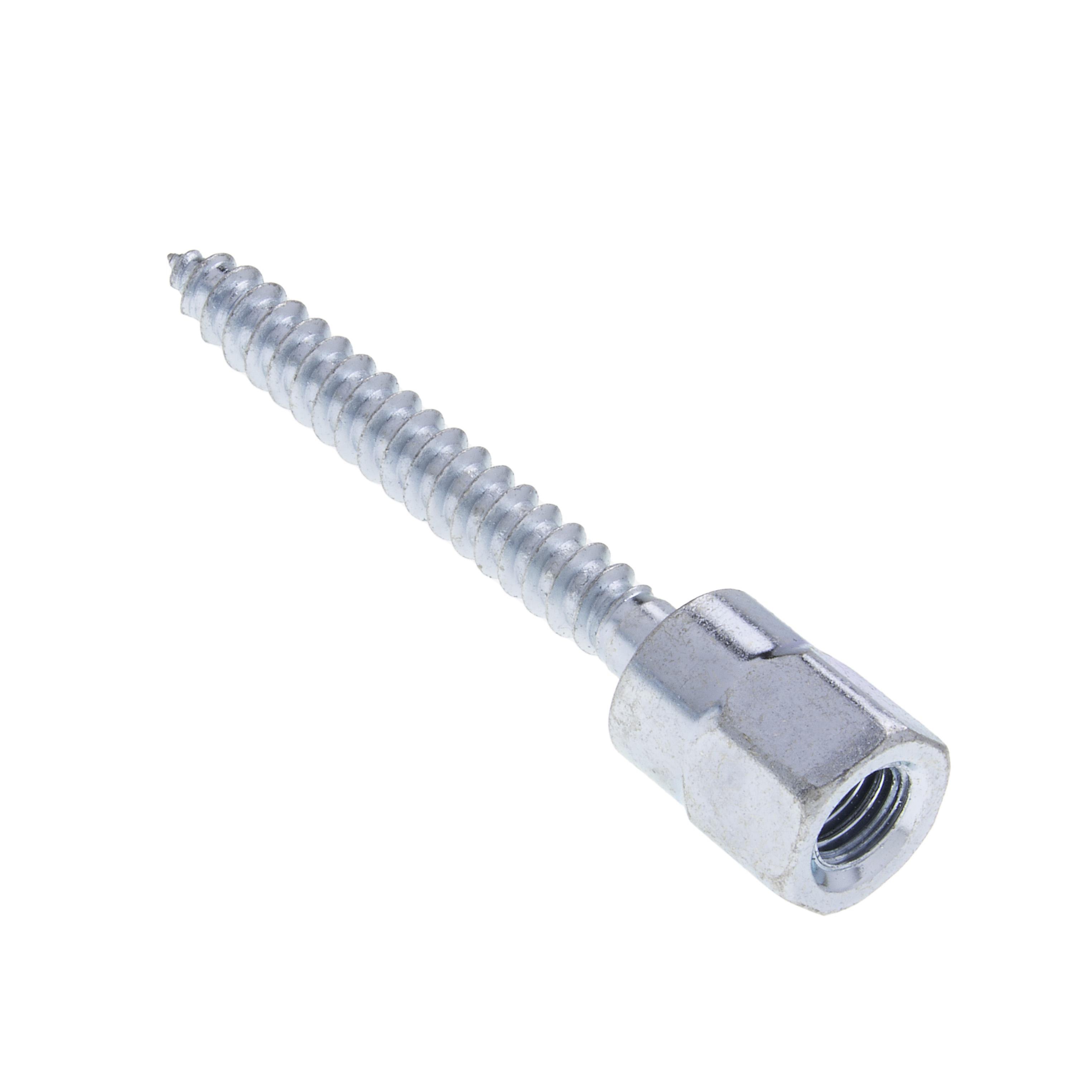 Picture of JRWV37200 - Thread Rod 1/4 X 2 Wood V-Mt Ancr St-zn (Jar 25)