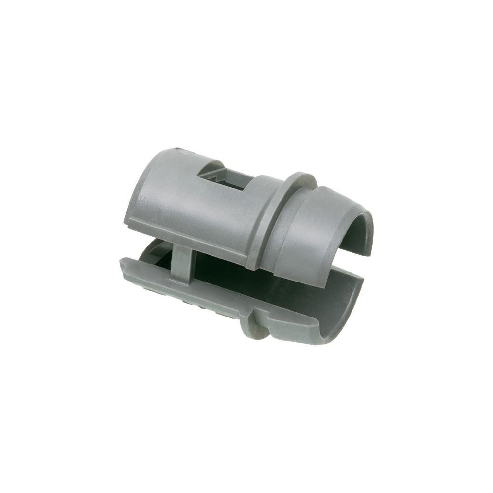 NM74 - Non-metallic, 1/2" cable connector for non-metallic sheathed cable, listed for 1 to 2 cables.