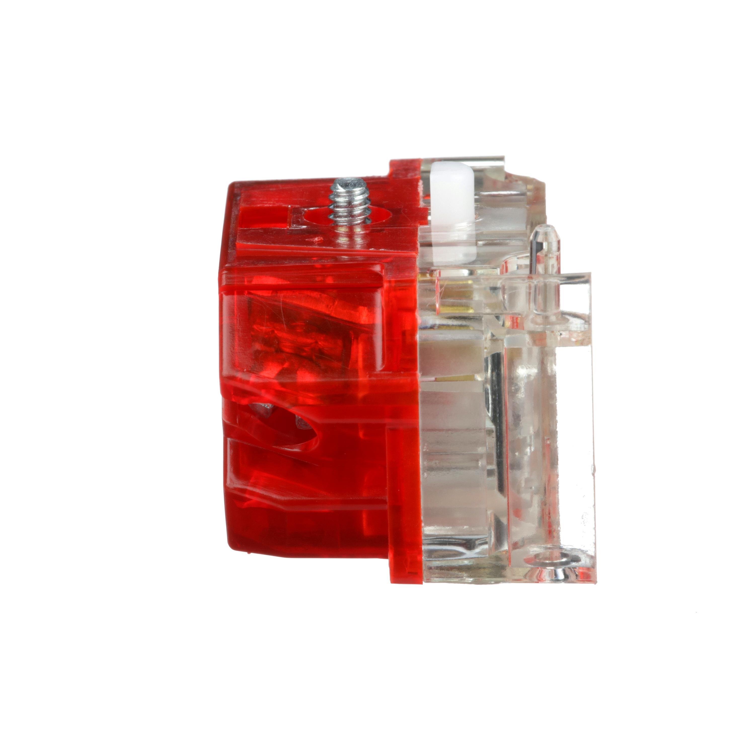 Picture of 9001KA5 - 30mm Push Button, Types K, SK or KX, contact block, 1 NC late opening