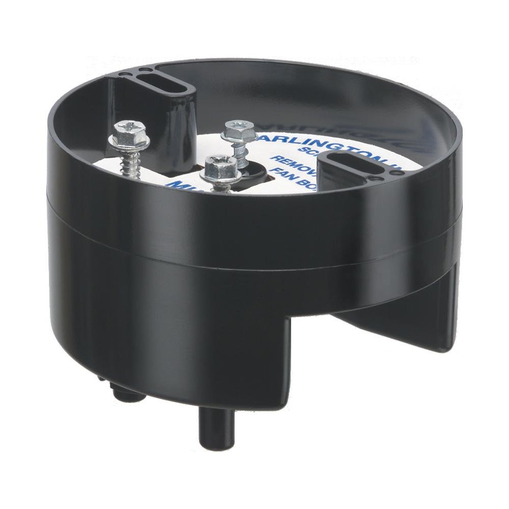 FB423 - Ceiling Fan and Fixture Boxes. 70lb Fan, 200lb Fixture. 2 Hour Fire Rating. For 1/2" and 5/8" drywall with 3/4" furring strips or hat channel. 19.5 cu.