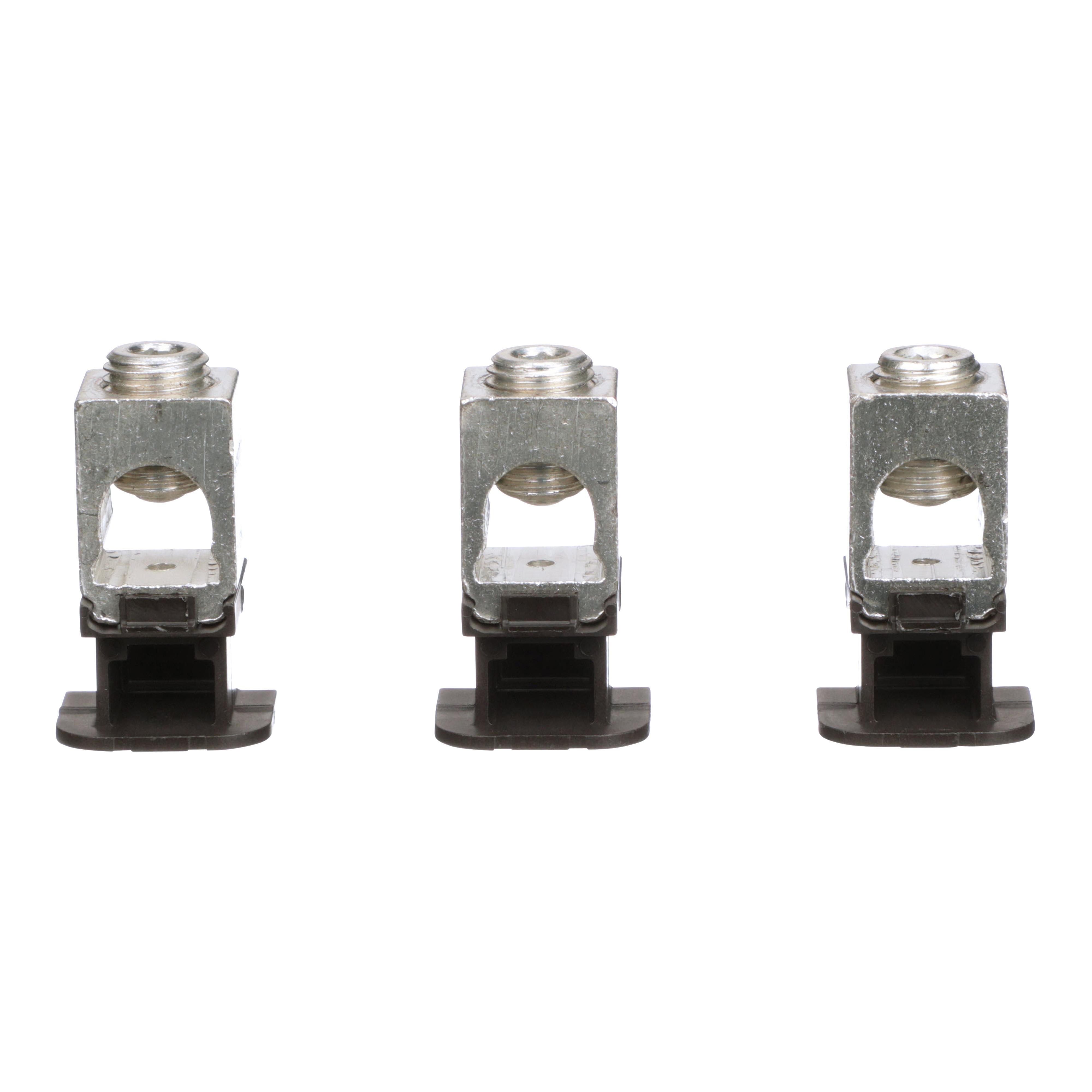 Picture of CU150HD - Circuit breaker accessory, PowerPacT H, lug kit, mechanical, 15A to 150A, 14 to 2/0 AWG, copper, qty 3