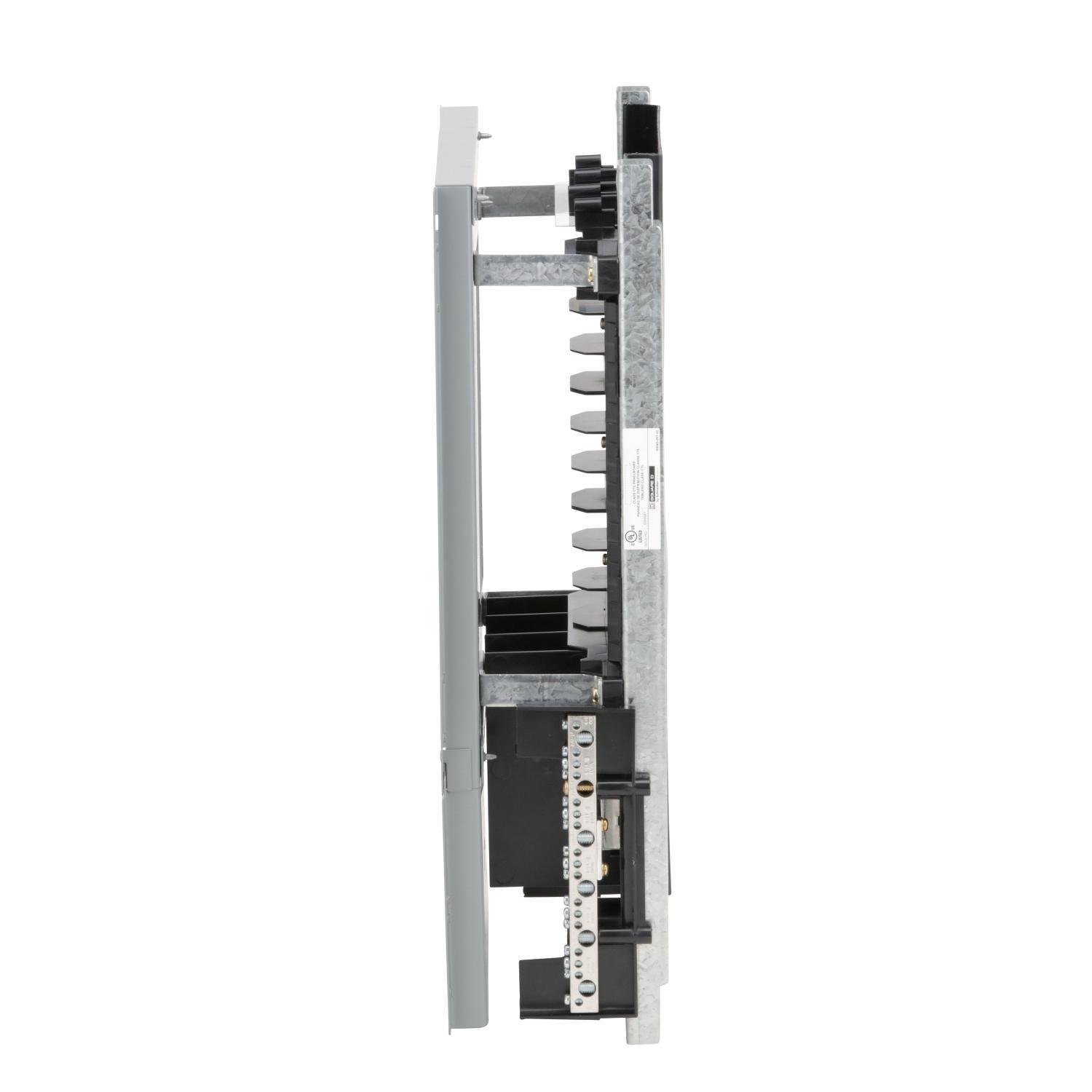 Picture of NF418L1C - Panelboard interior, NF, main lugs, 125A, Cu bus, 18 pole spaces, 3 phase, 4 wire, 600Y/347VAC max