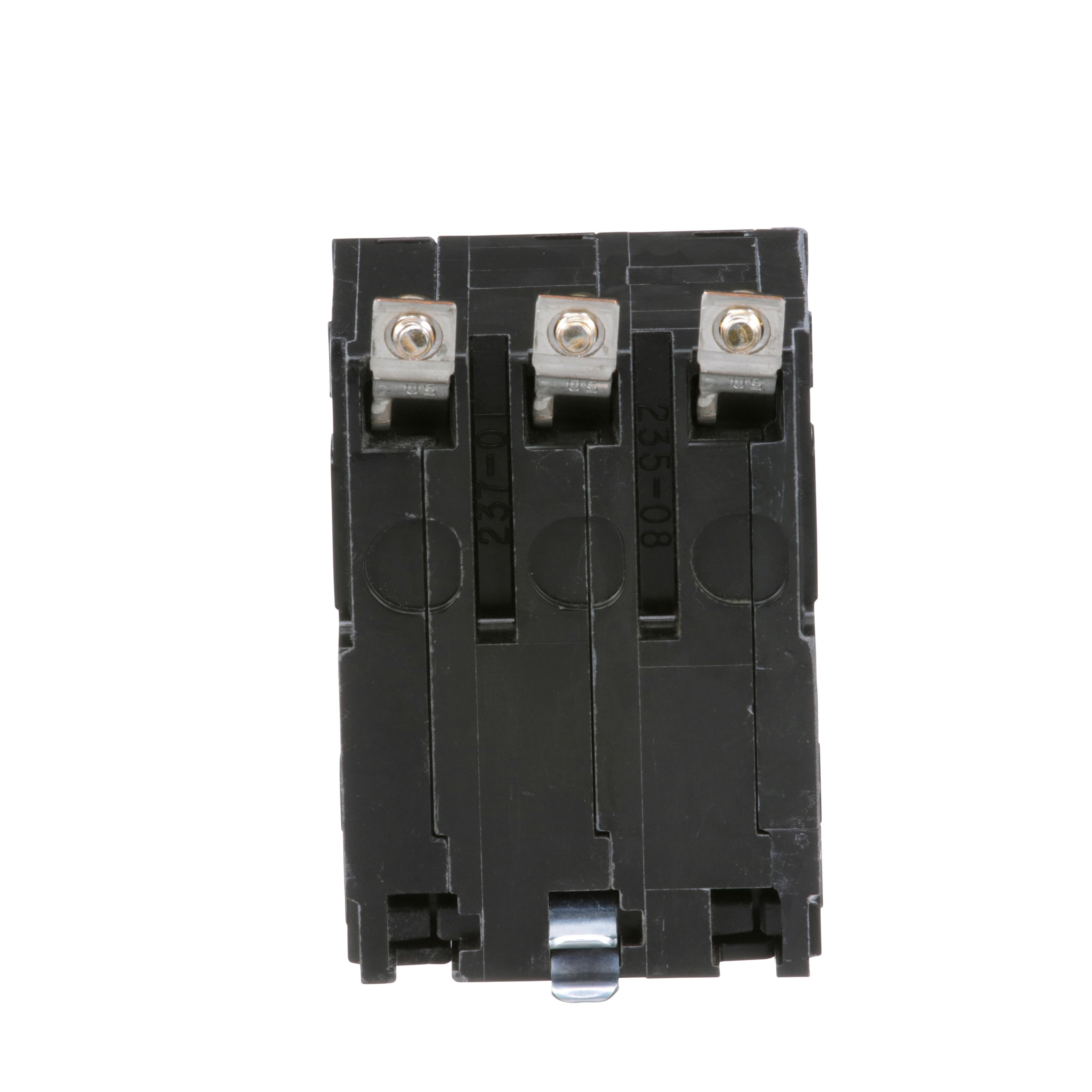 Picture of QOB330VH - Mini circuit breaker, QO, 30A, 3 pole, 120/240VAC, 22kA, bolt on