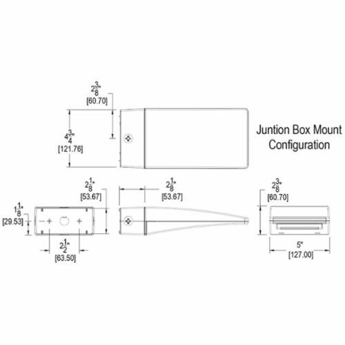 Picture of WPLED13 - WALL PACKS 1711 LUMENS WPLED 13W BRONZE