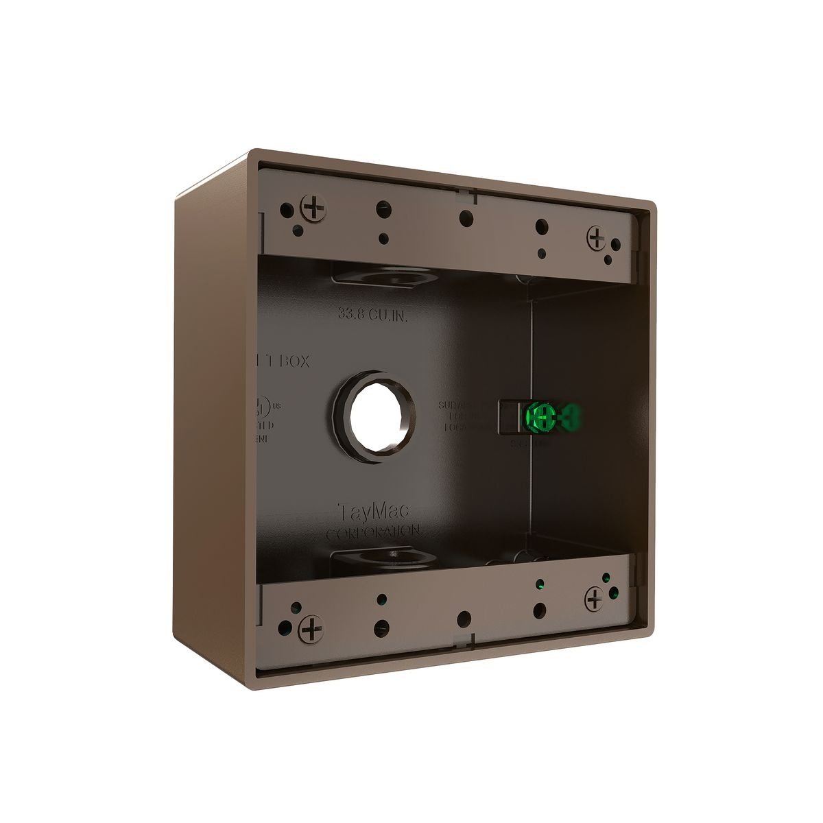 Outlet Box Bronze