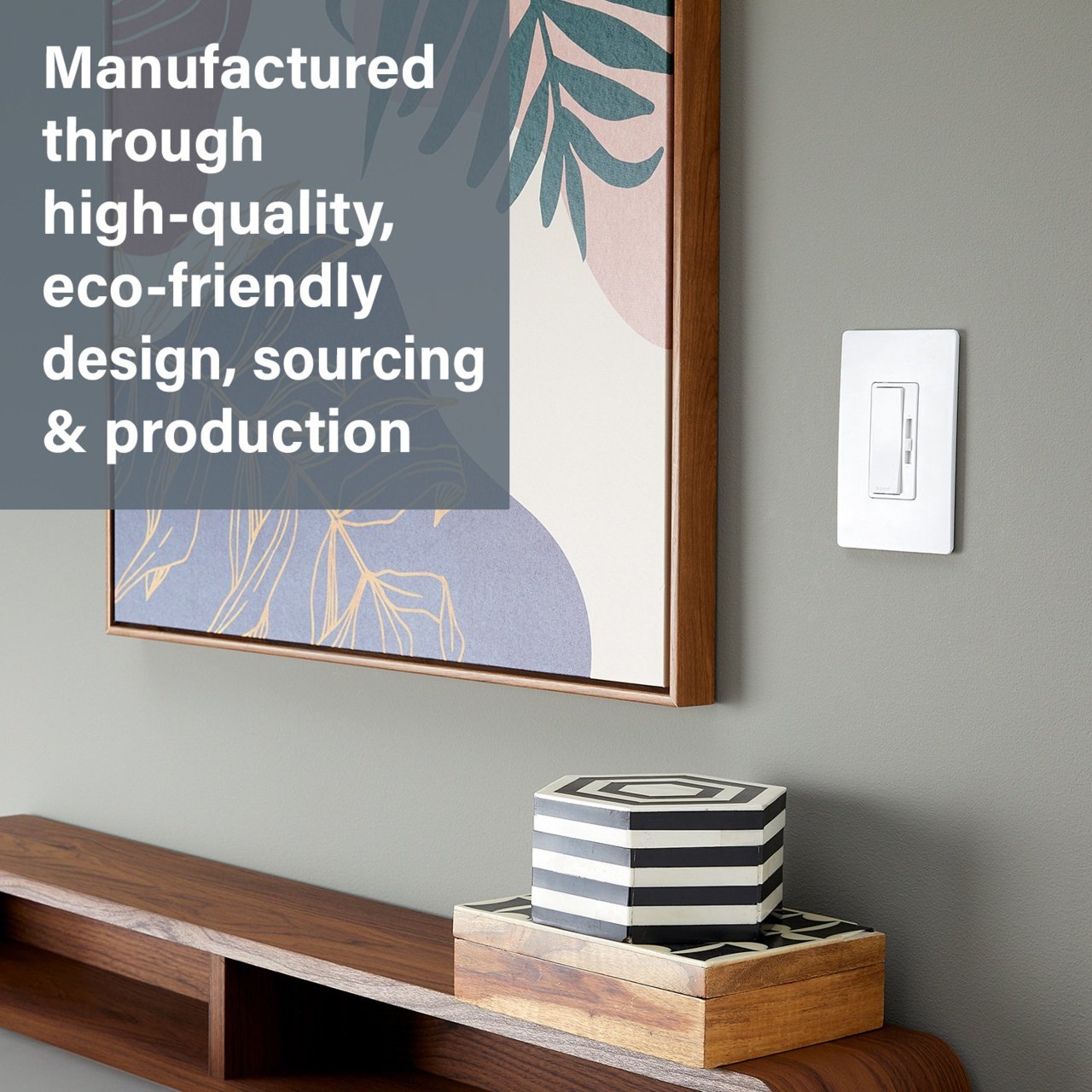 Picture of RHL153PI - radiant® LED Advanced 150W Single Pole 3-Way Dimmer, Ivory