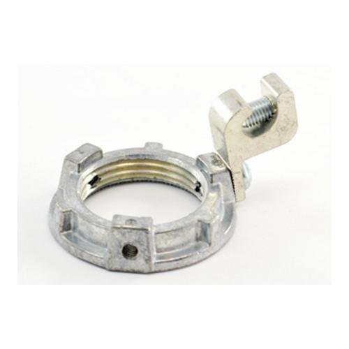 163-G - Mighty-Bond® Zinc Grounding Locknut with Aluminum Lug 1"