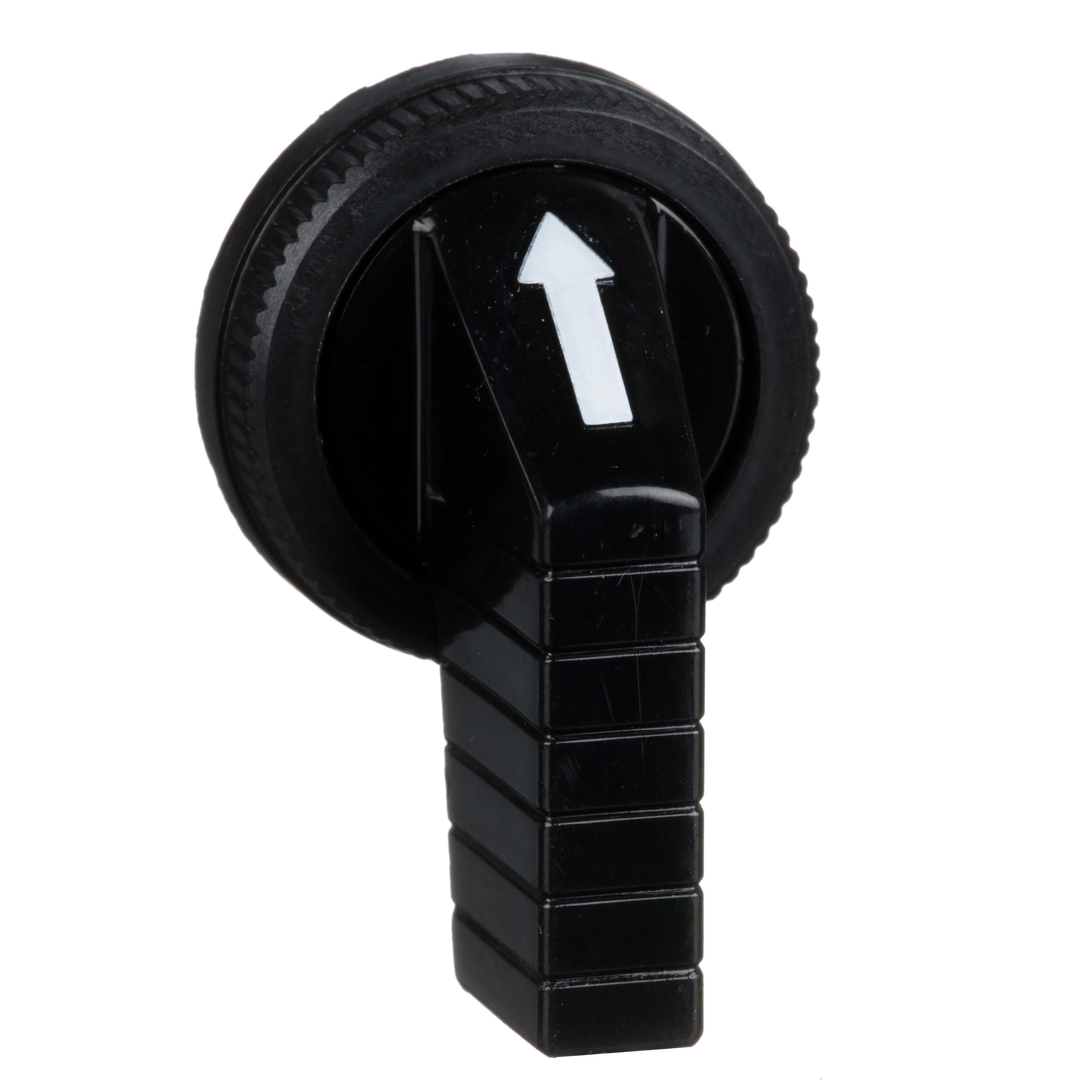 Picture of 9001B25 - 30mm Push Buttons, selector switch long handle, black