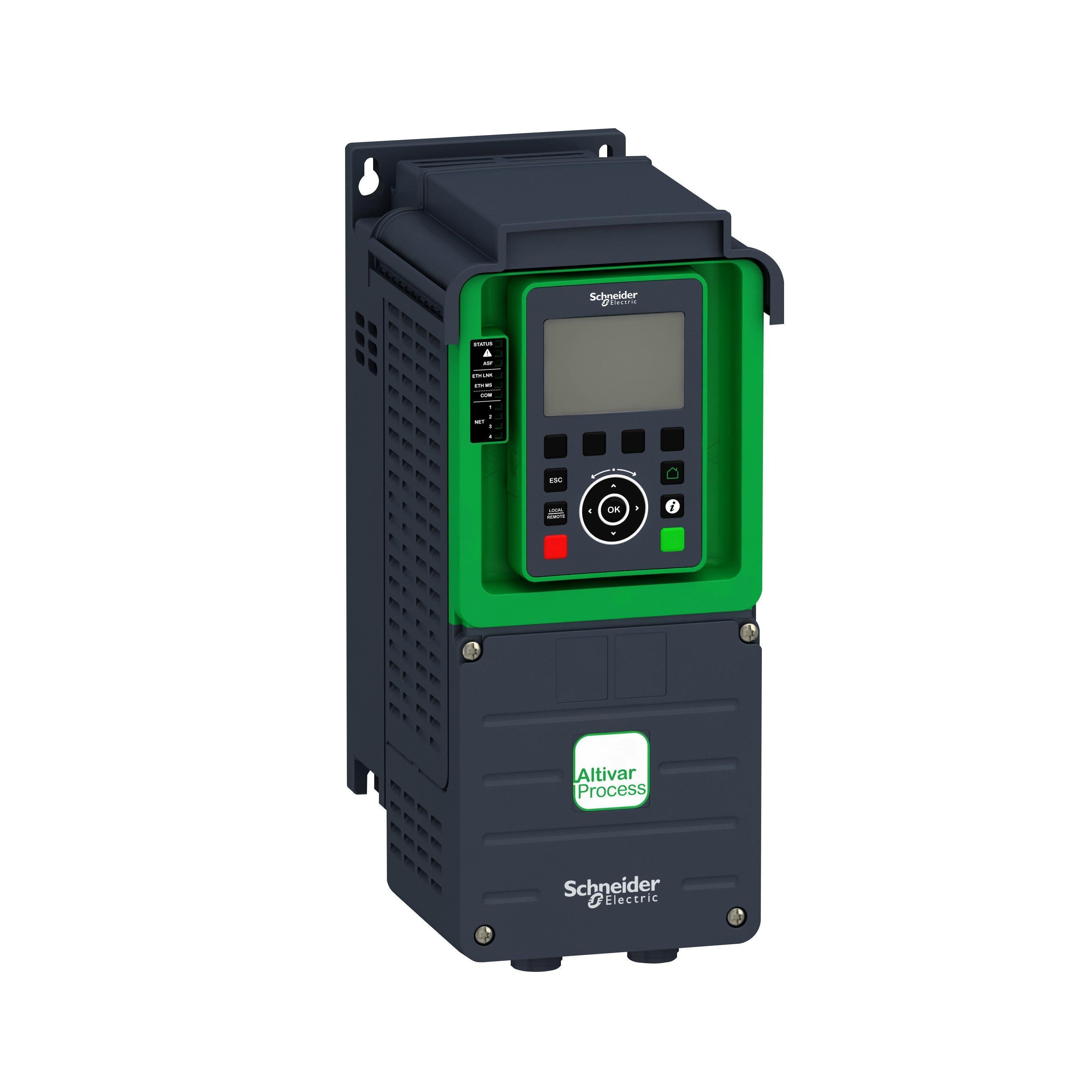 ATV630U15M3 - Variable Speed Drive, Altivar Process ATV600, ATV630, 1.5kW, 2hp, 200 to 240V, IP21, UL type 1