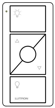 LUT PJ2-3BRL-GBL-L01 PICO WIRELESS WALL MOUNT DIMMER