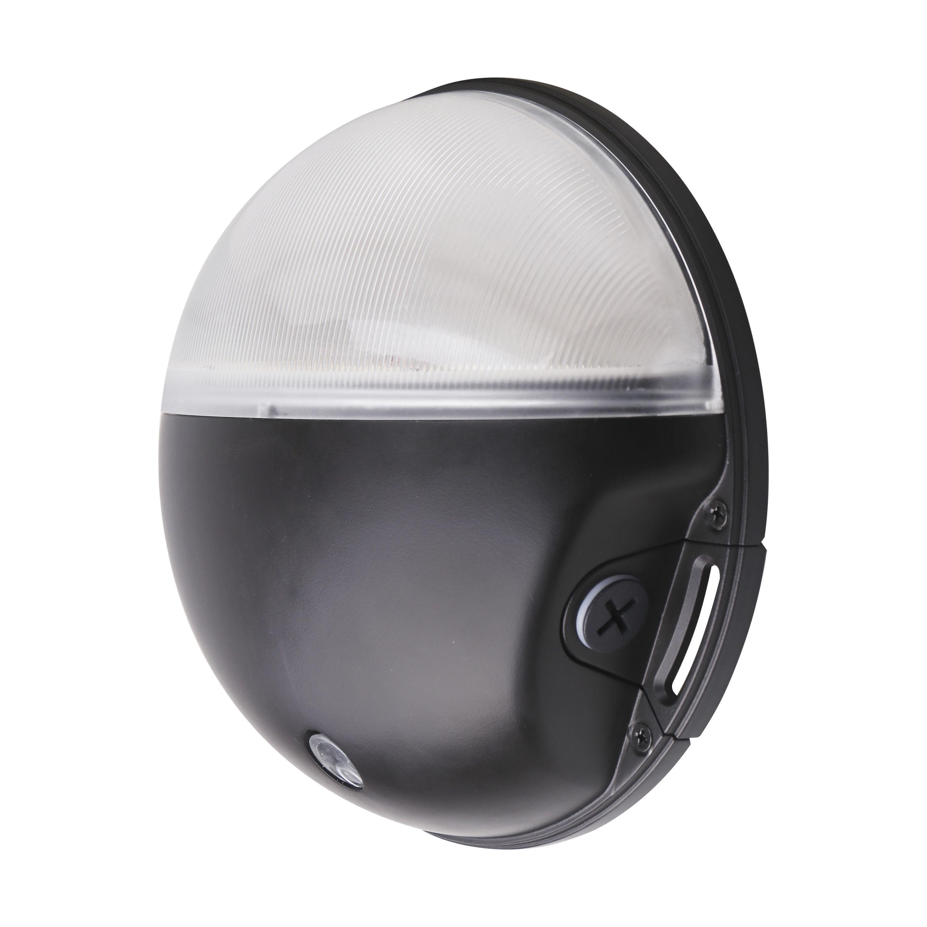 Picture of 65-751 - LED Small Round Wall Pack, 20W, CCT Selectable, Bypassable Photocell, 120-277 Volt, Bronze Finish