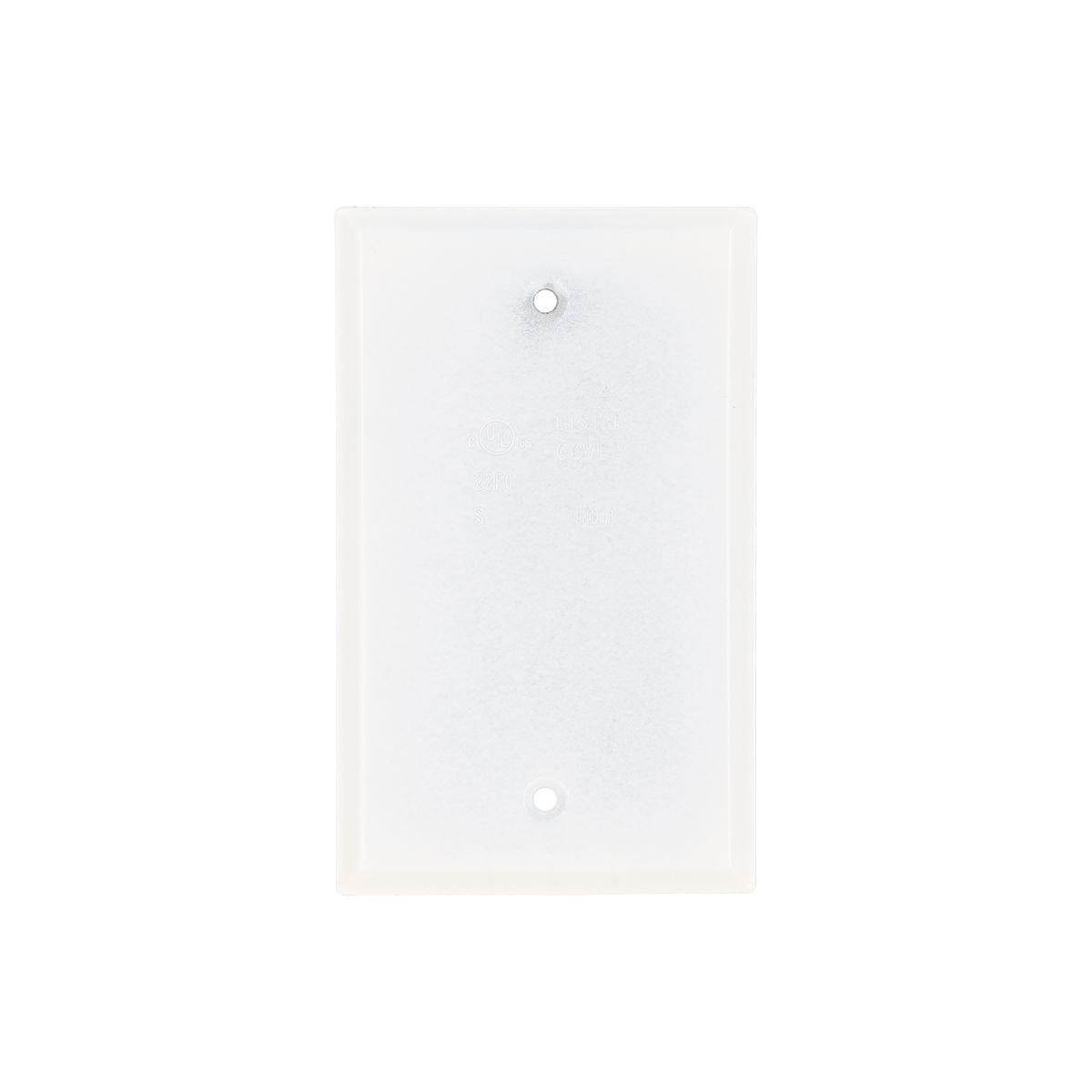 Picture of 5173-1 - 1-Gang Weatherproof Cover, Vertical/Horizontal, Blank, White