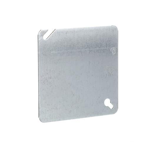 Picture of 52-C-1 - Square Box Cover, 4 Inch Square, Pre-Galvanized Steel, Flat and Blank