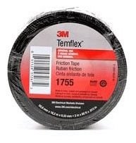 1755-3/4X60FT - 3M™ Temflex™ Cotton Friction Tape 1755, 3/4 in x 60 ft, Black, 20rolls/Case