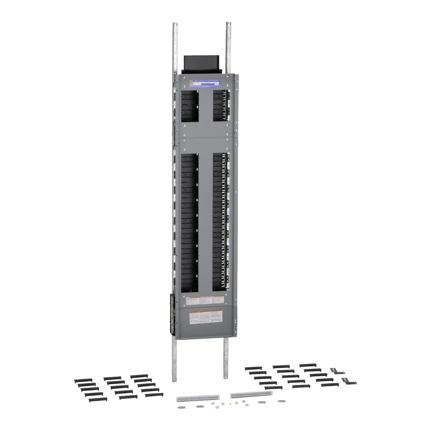 Picture of NF466L4C - Panelboard interior, NF, main lugs, 400A, Cu bus, 66 pole spaces, 3 phase, 4 wire, 600Y/347VAC max