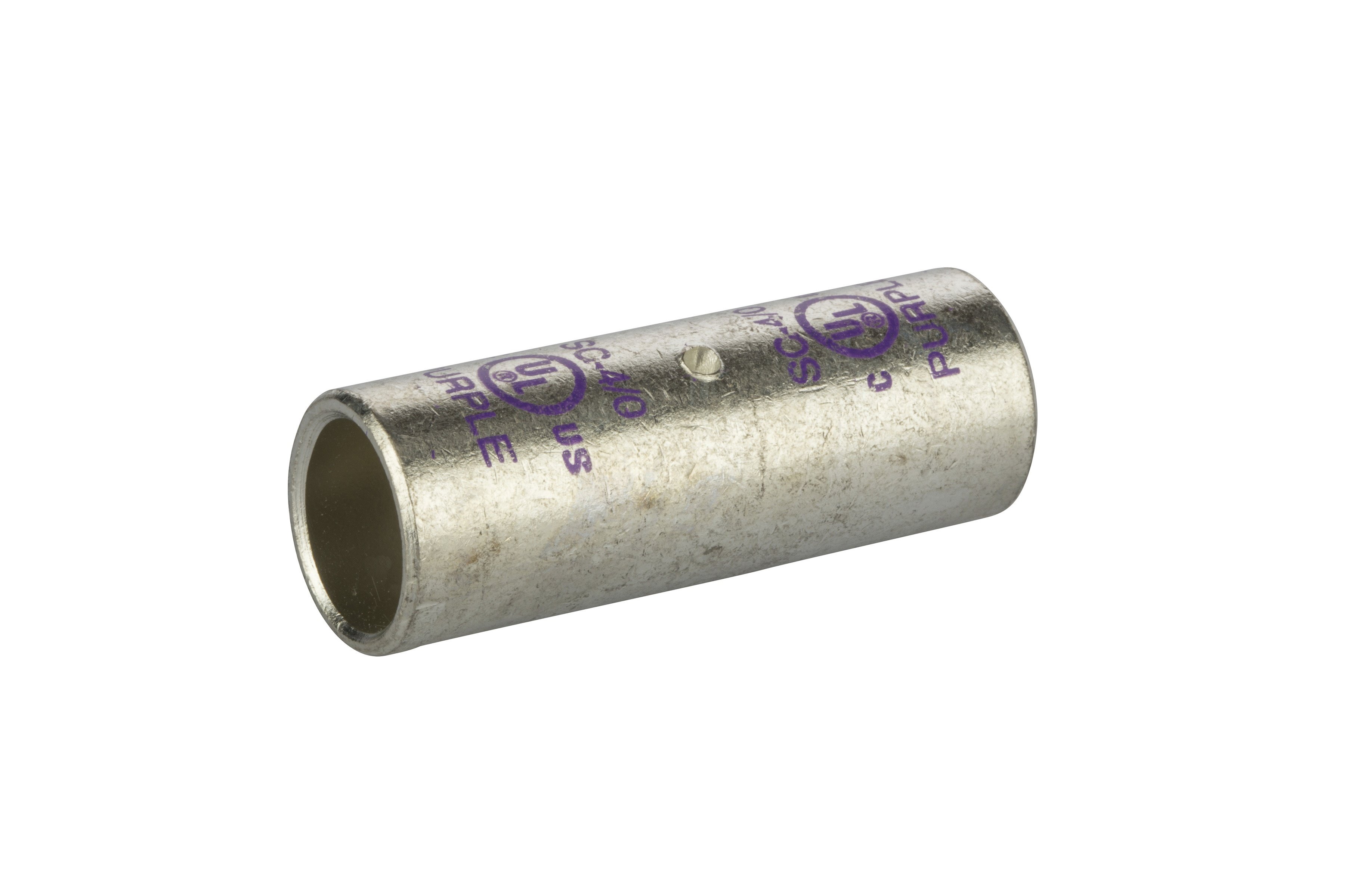 SC-4/0 - Copper Compression Splice - Short - 4/0 AWG