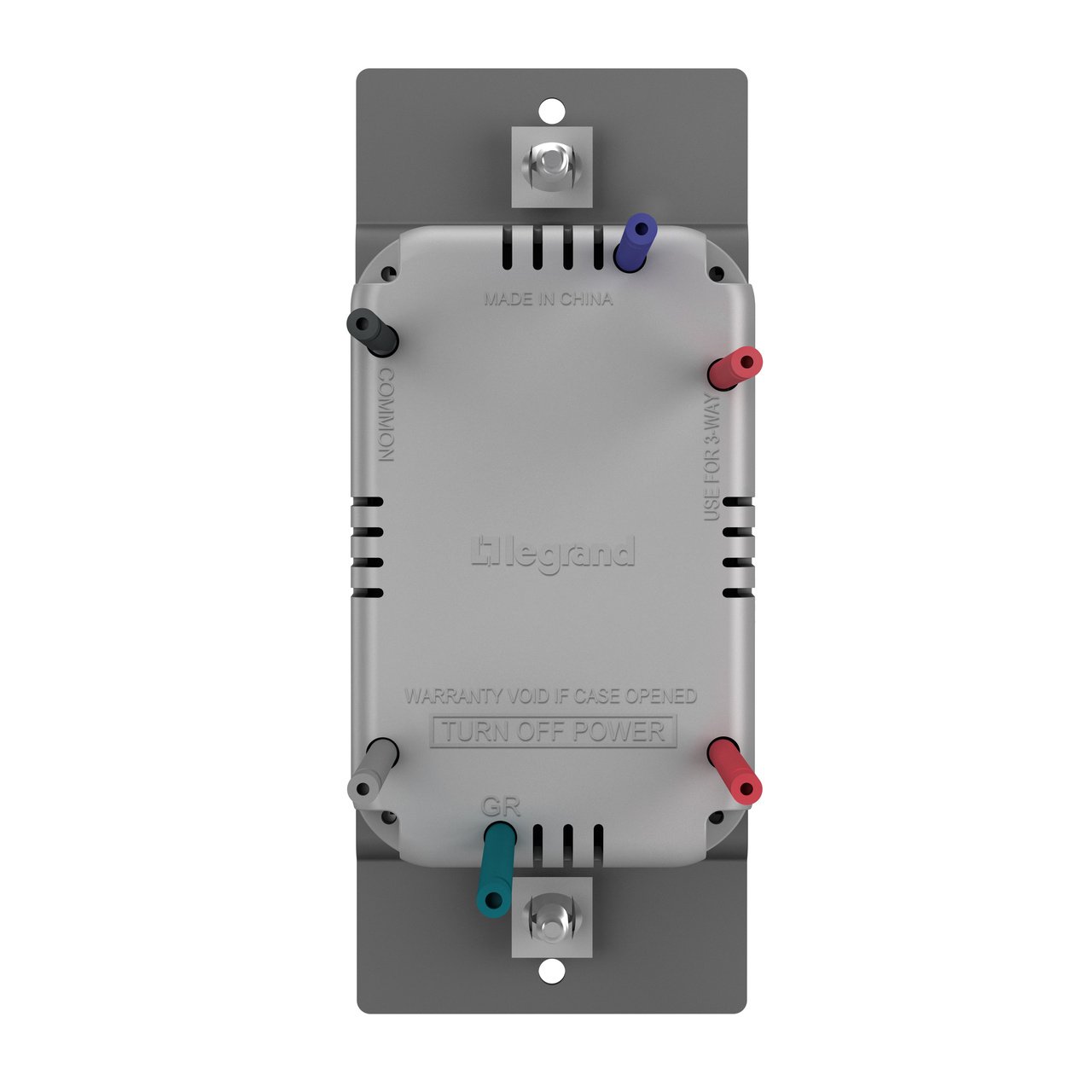 Picture of TSD4FBL3PTC - TradeMaster® 0-10V Fluorescent/LED Single Pole/3-Way Toggle Slide Dimmer, Preset, Tri-Color
