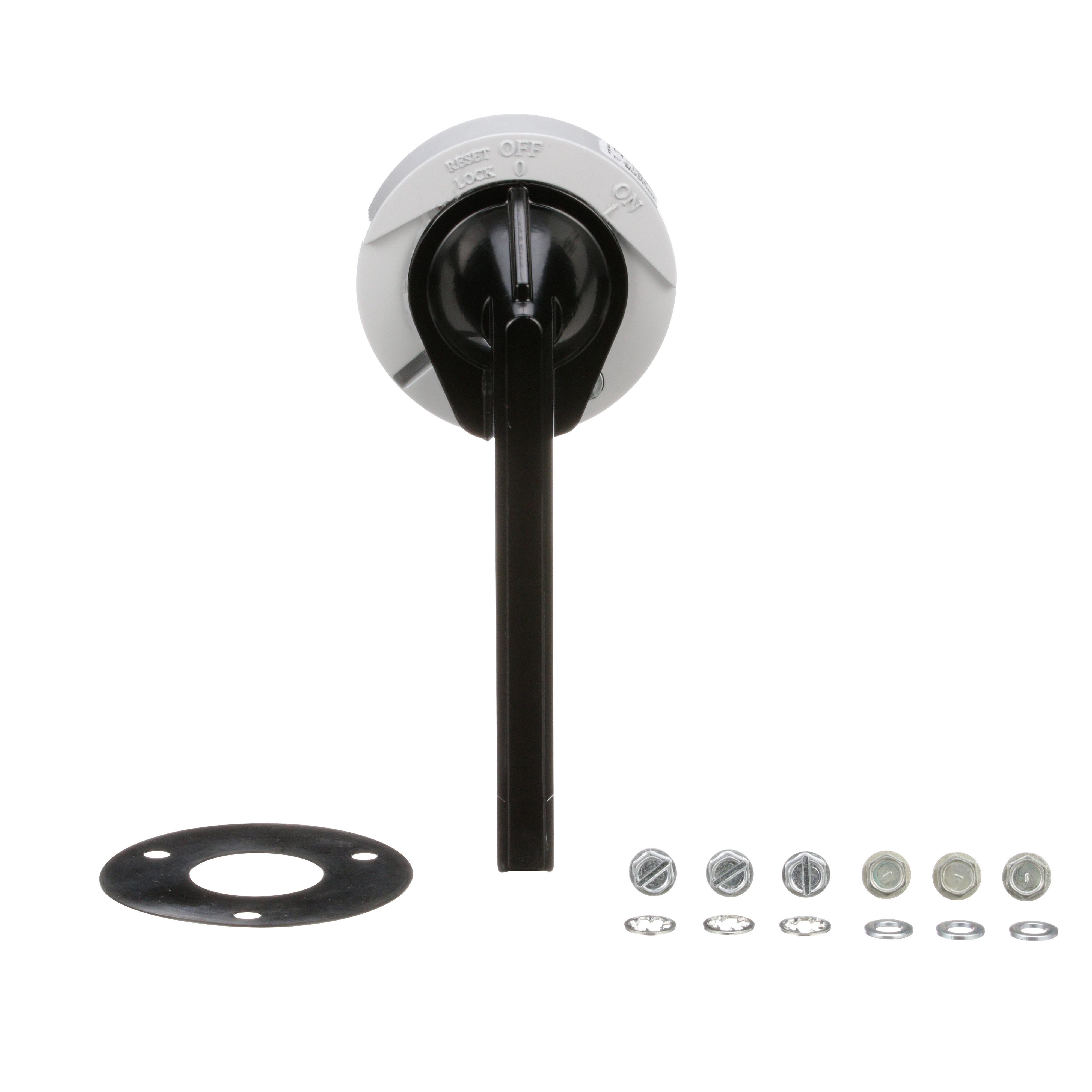 Picture of 9421LH6 - Circuit breaker accessory, PowerPacT B/H/J/L, handle assembly, rotary, 6 inch, 125A to 300A, NEMA 1/3R/12