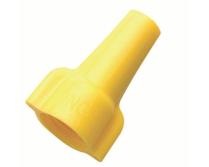 30-451J - Wing-Nut® Wire Connector, Model 451® Yellow, Jar of 225