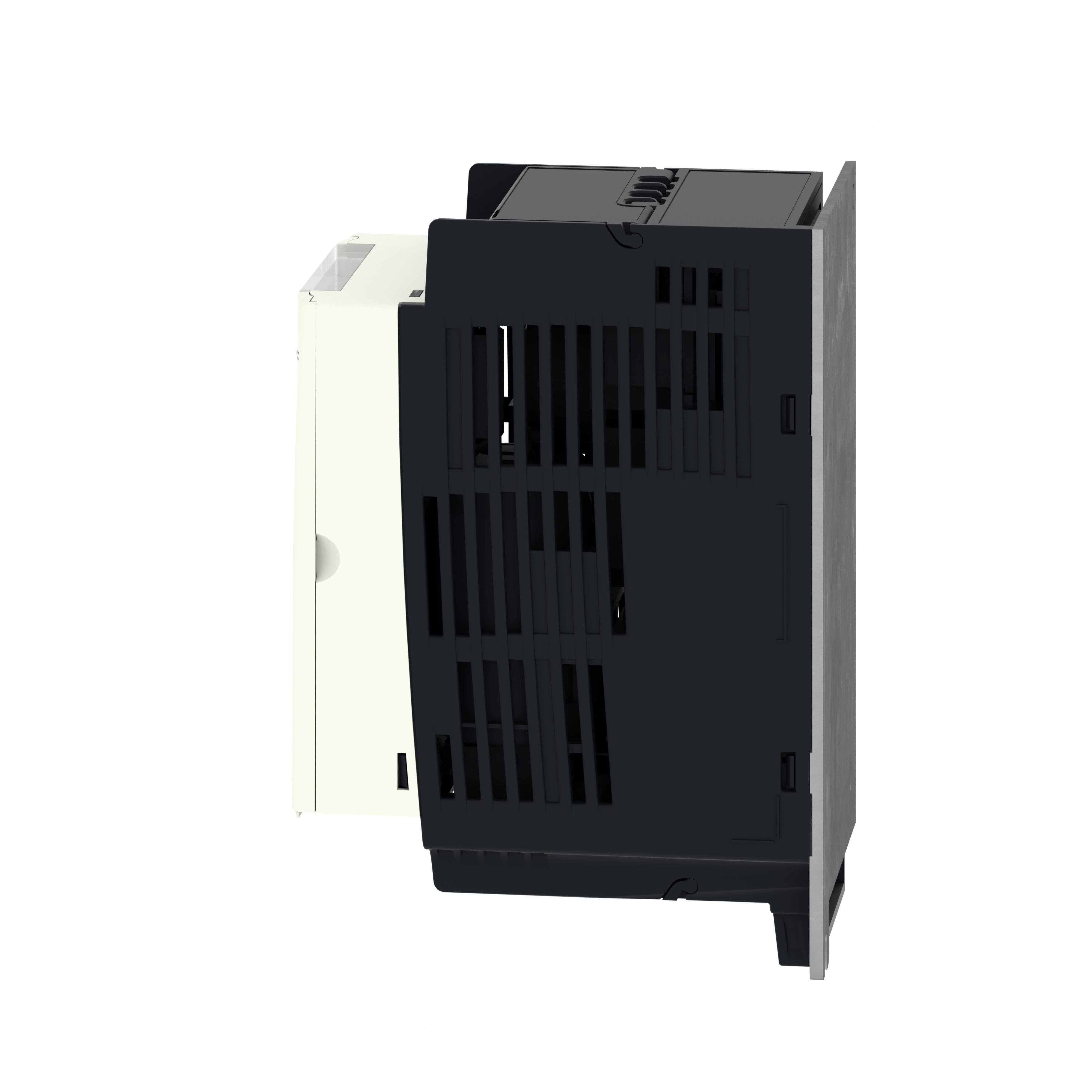 Picture of ATV12P075M2 - variable speed drive, Altivar 12, 0.75kW, 1hp, 200 to 240V, 1 phase, on base plate