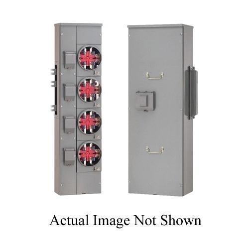 EZM3800FSNFBTL - Main fusible (Class T) switch busway tap left, EZ Meter-Pak, 800A, 240VAC max, 3ph/4W, 800A bus, neut front, Type 1