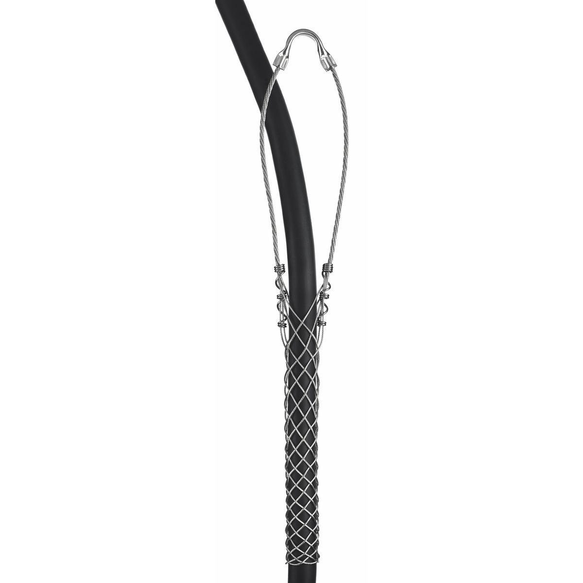 2216008 - Service Drop Support Grips, Light Duty, Single Eye, Single Weave, Closed Mesh, Tin-Coated Bronze, 0.64-0.75"