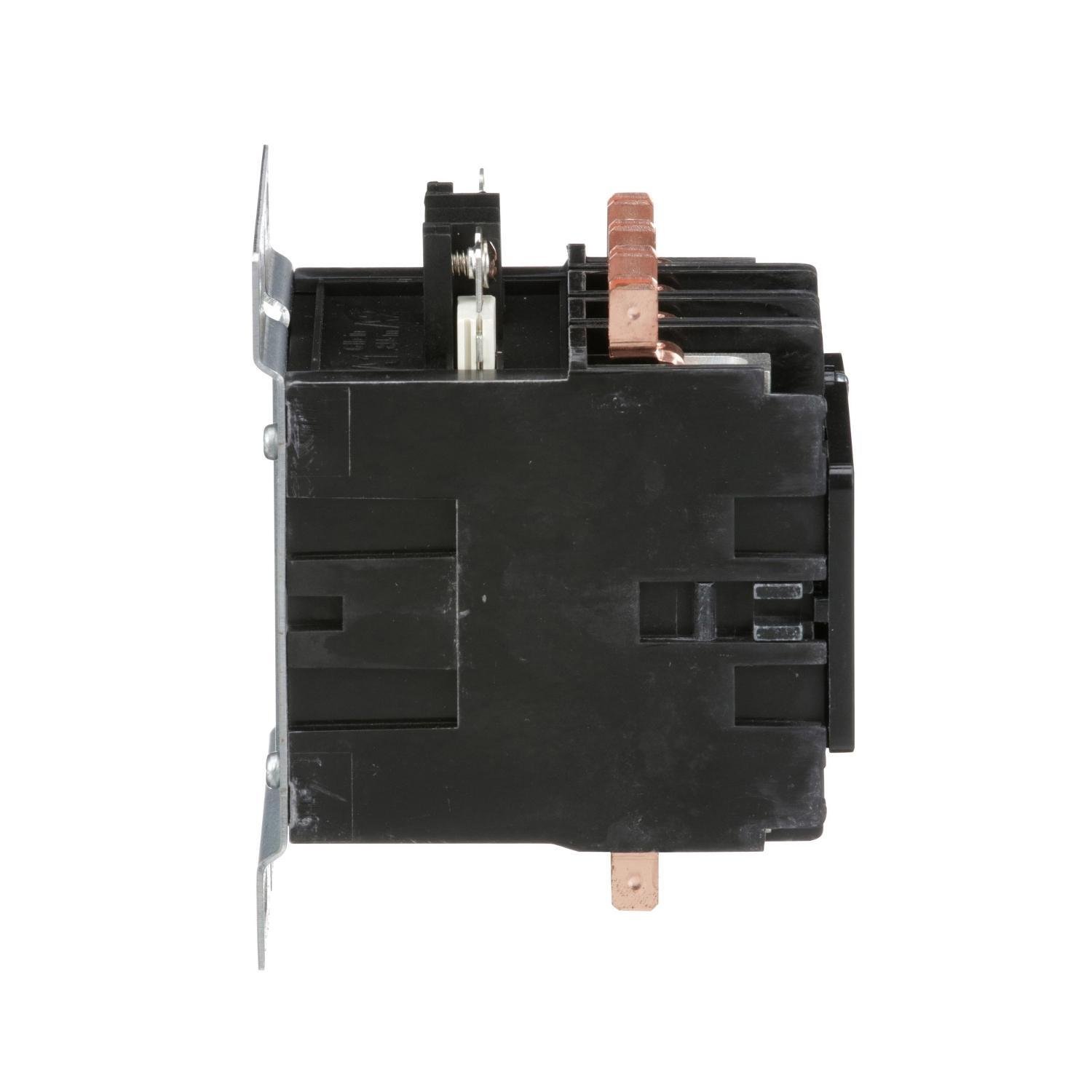 Picture of 8910DPA44V02 - Contactor, Definite Purpose, 40A, 4 pole, 25HP at 575VAC, 3 phase, 110/120VAC 50/60Hz coil, open