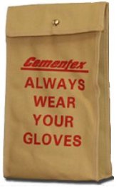 CGB12 - Cementex CGB12 Canvas Glove Storage Bag, 14"