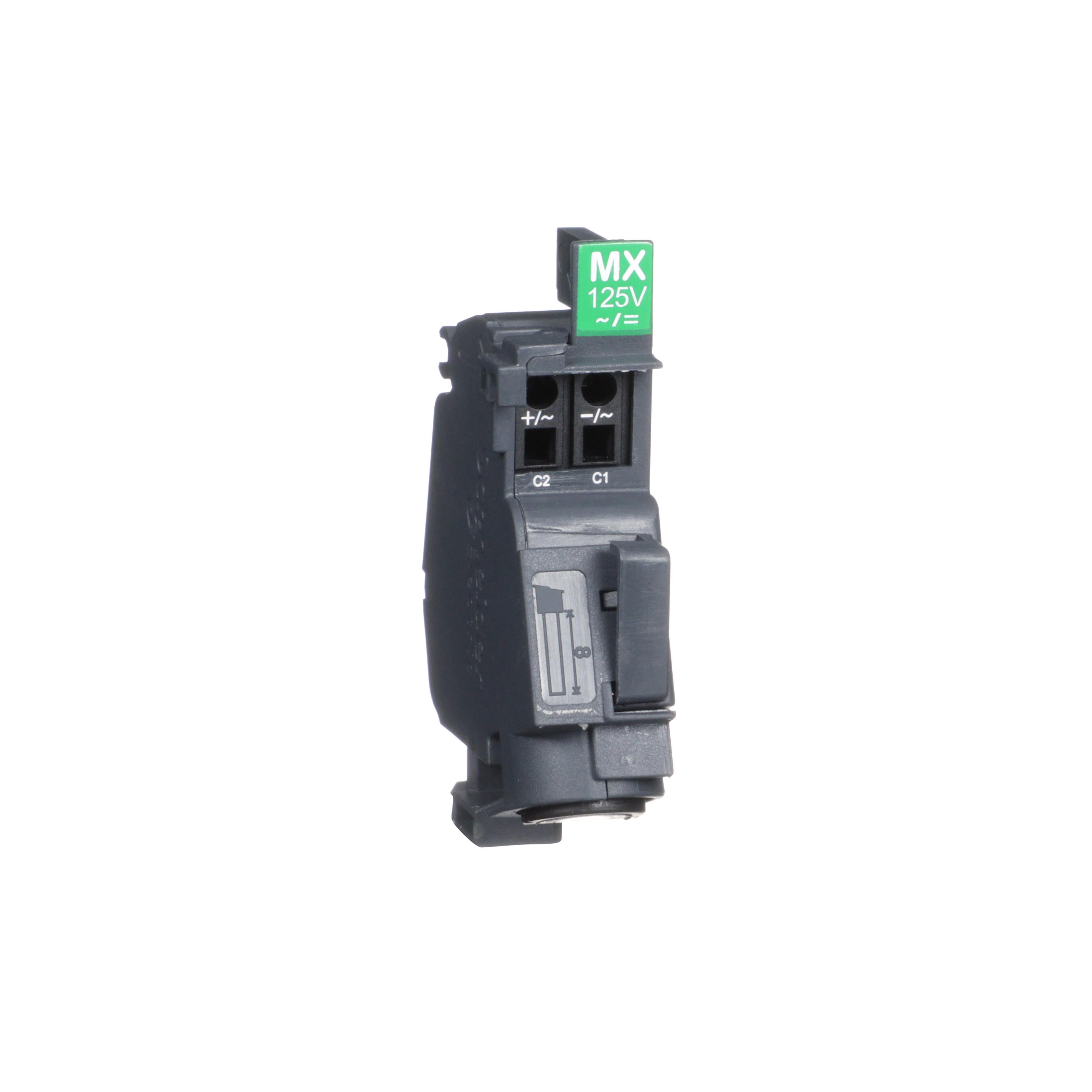 LV426843 - Standard shunt trip release MX, ComPacT NSXm, 125VDC, 110/130VAC 50/60Hz