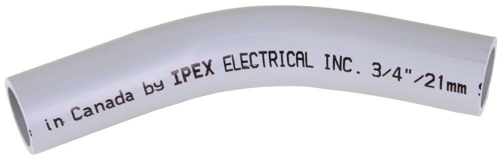 PVCEL07545 - 3/4"x45D PVC STD ELBOW SPxSP SCH40 SCEPTER/KRALOY