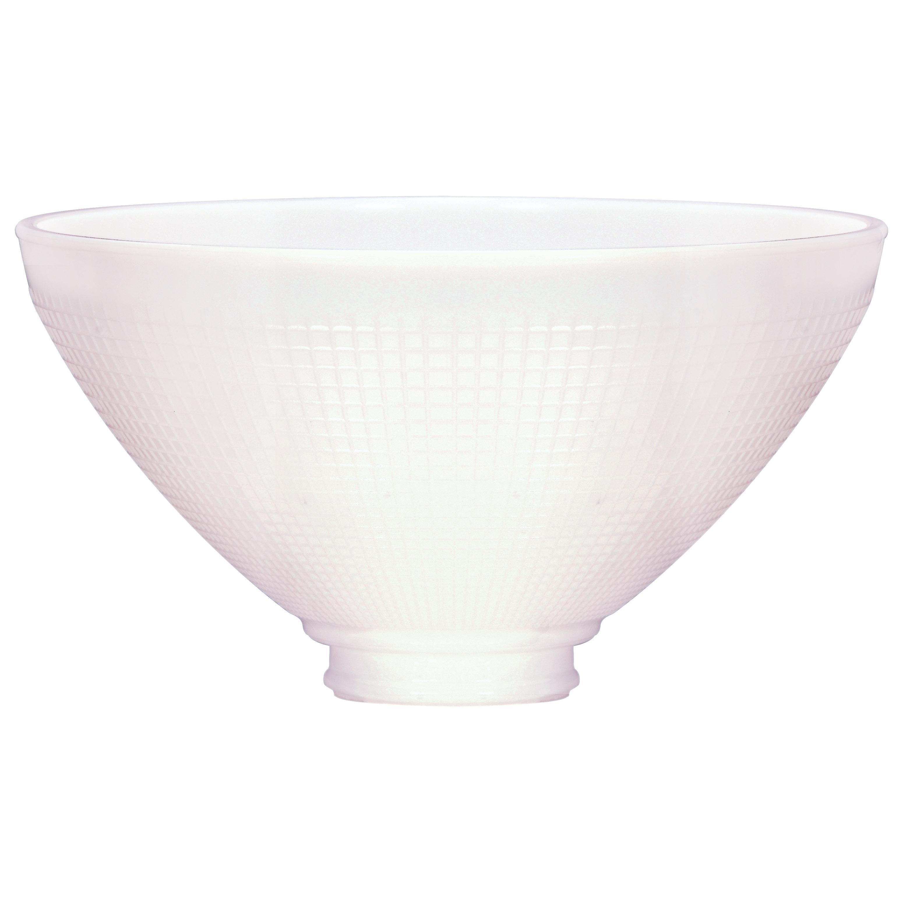 50/167 - I.E.S. Shade, 10 in., Diameter, 2-7/8 in., Fitter, 5-1/2 in., Height