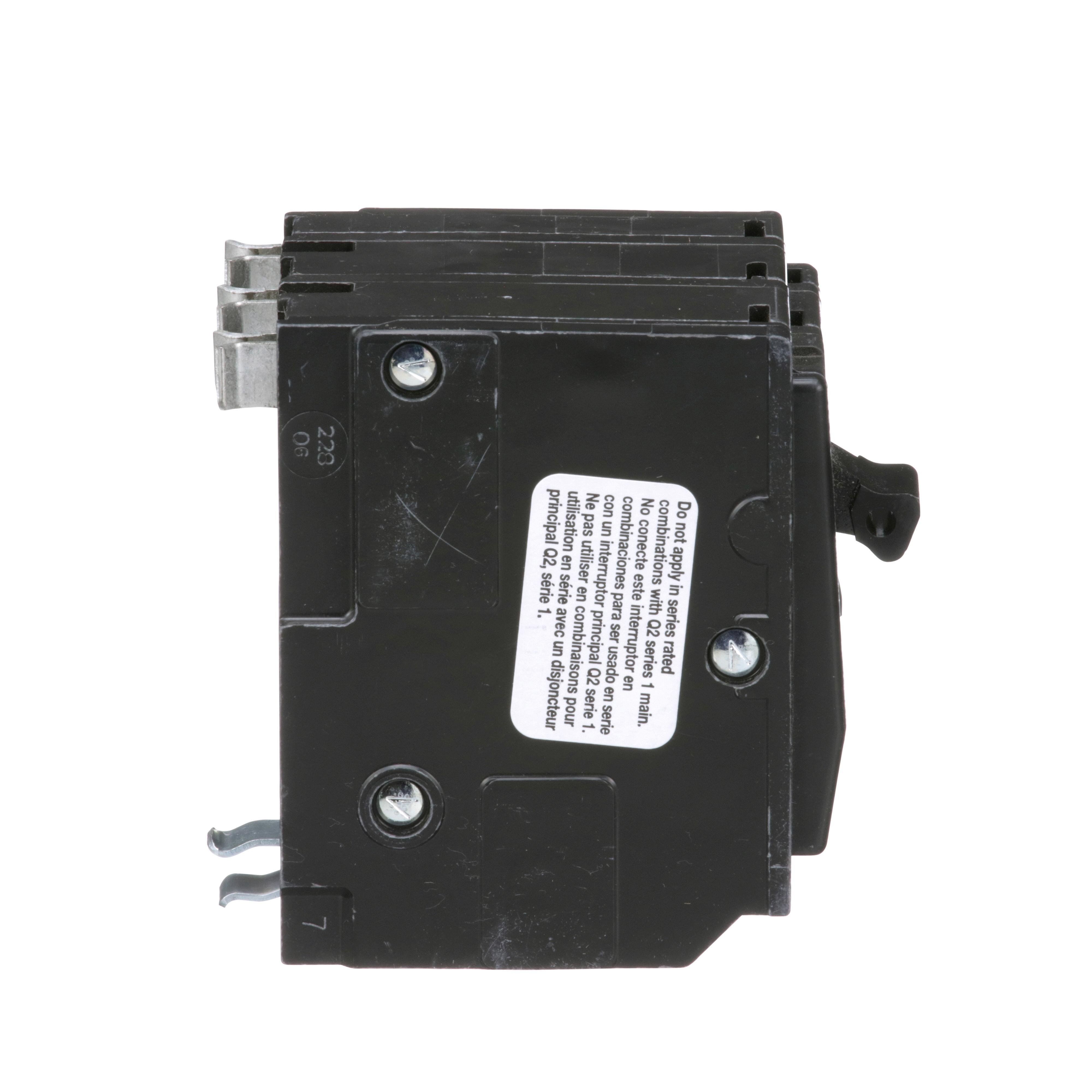 Picture of QO330 - Mini circuit breaker, QO, 30A, 3 pole, 120/240VAC, 10kA, plug in