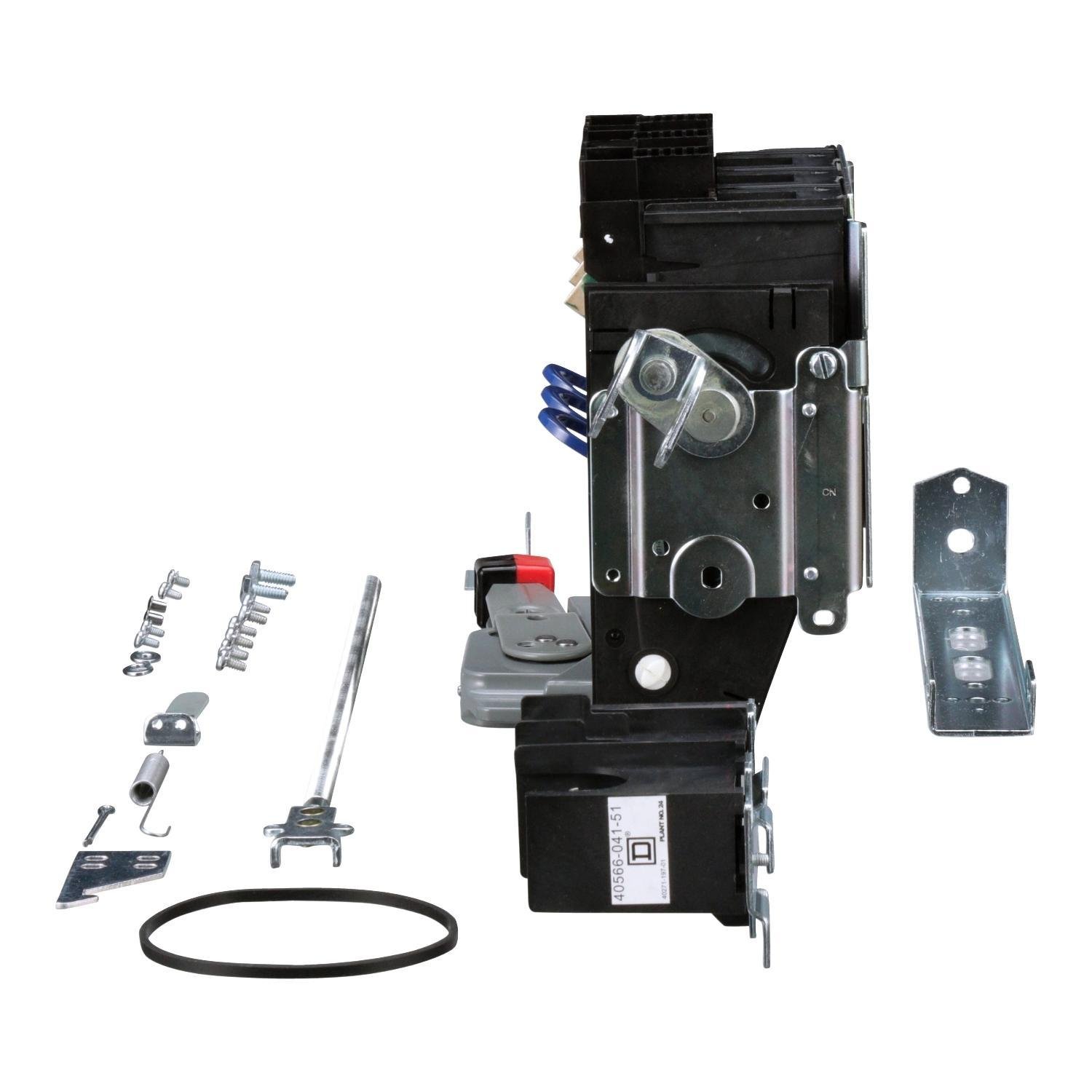 Picture of 9422ATCF331 - Operating mechanism, flange mounted, variable depth, 30A, 600V, fuseholder, switch mechanism, 6 inch handle, NEMA 4