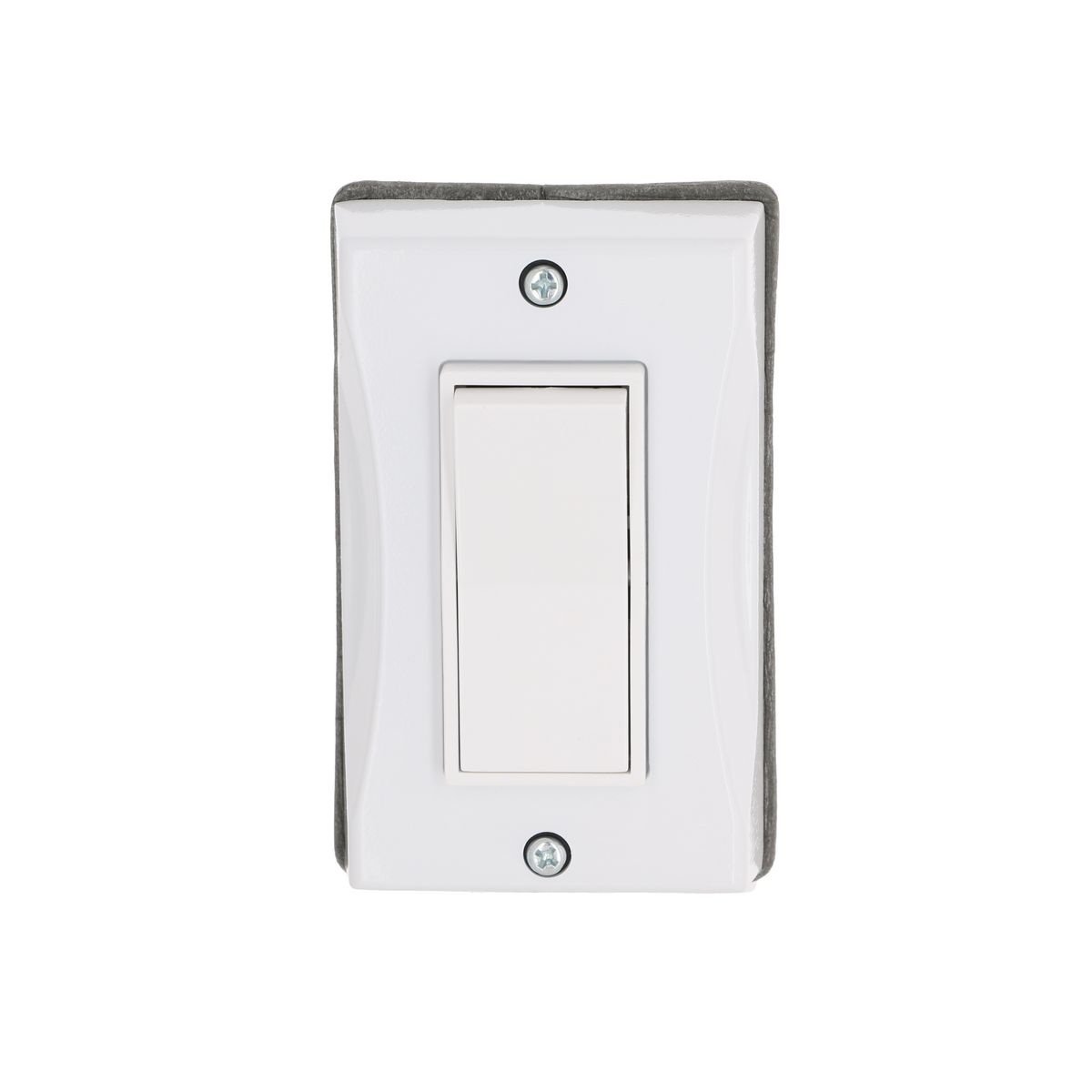 Picture of 5123-1 - 1-Gang Weatherproof Cover, Vertical, Decorator, White, Shrink