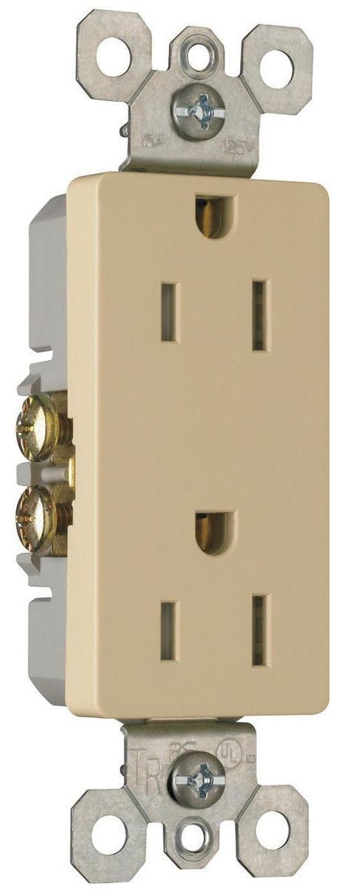 Picture of 885-TRI - radiant® Tamper-Resistant Outlet, Ivory