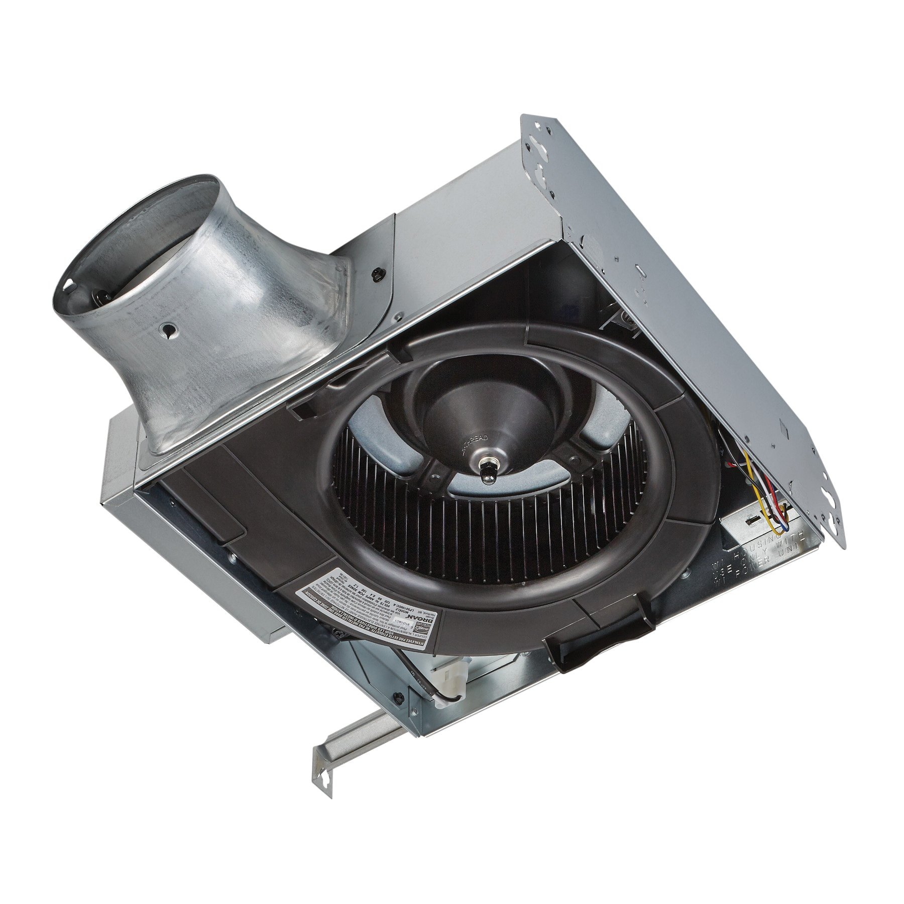 Picture of LP50100DC - Broan® Lo-Profile DC Series 50-80-100 Selectable CFM Ventilation Fan, 0.3-0.5-1.2 Sones, ENERGY STAR® Certified