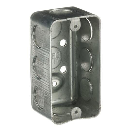 58361 1/2 - 1-7/8" D Utility Box 1/2" Knockouts Tp594