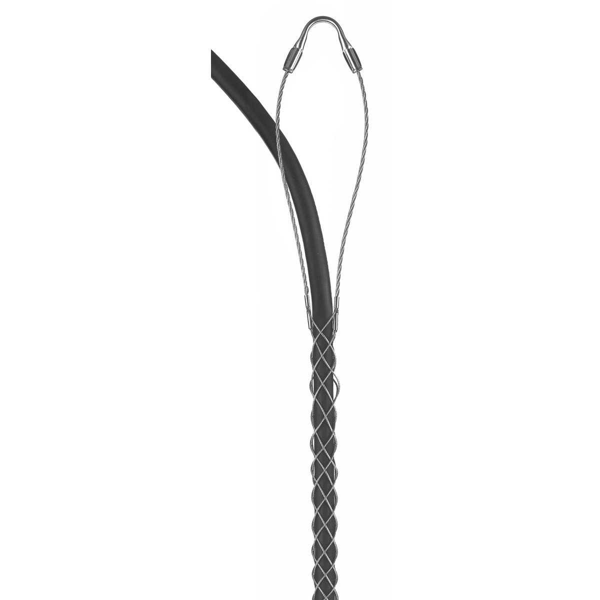 2201018 - Support Grips, Single Eye, Single Weave, Closed Mesh, Tin-Coated Bronze, 1.25-1.49"