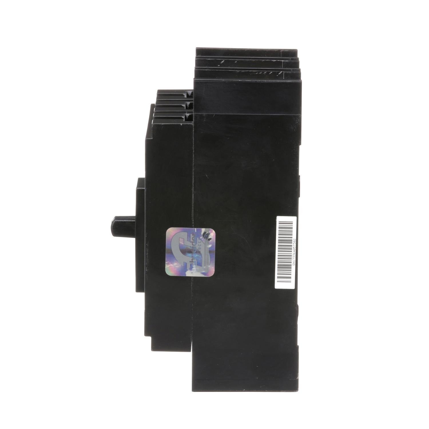 Picture of QDL32200 - Circuit breaker, PowerPacT Q, 200A, 3 pole, 240VAC, 25kA, lugs, thermal magnetic, 80%