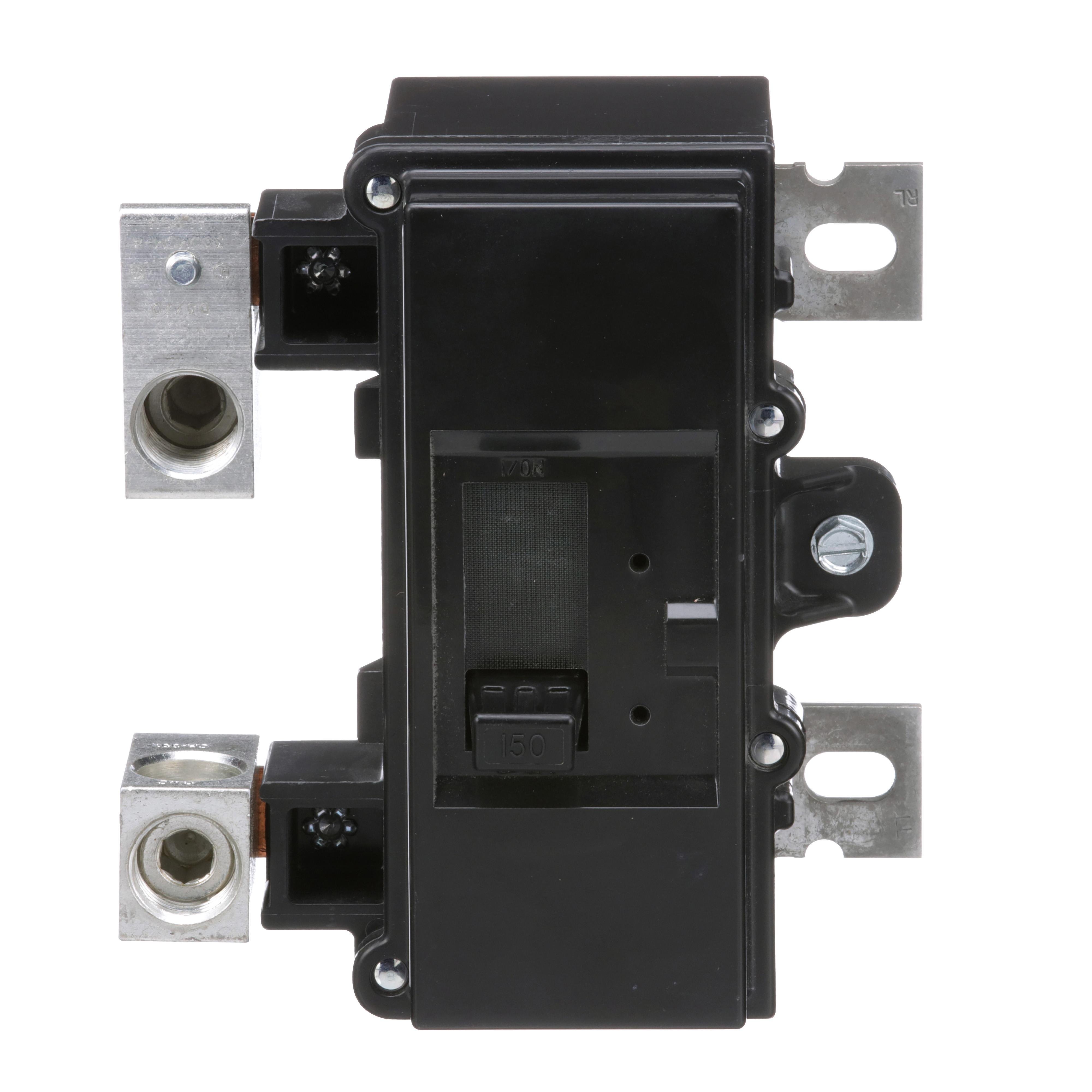 Picture of QOM2150MM - Main breaker, QO, 150A, 2 pole, 120/240VAC, 10kA, bolt on, for metering devices