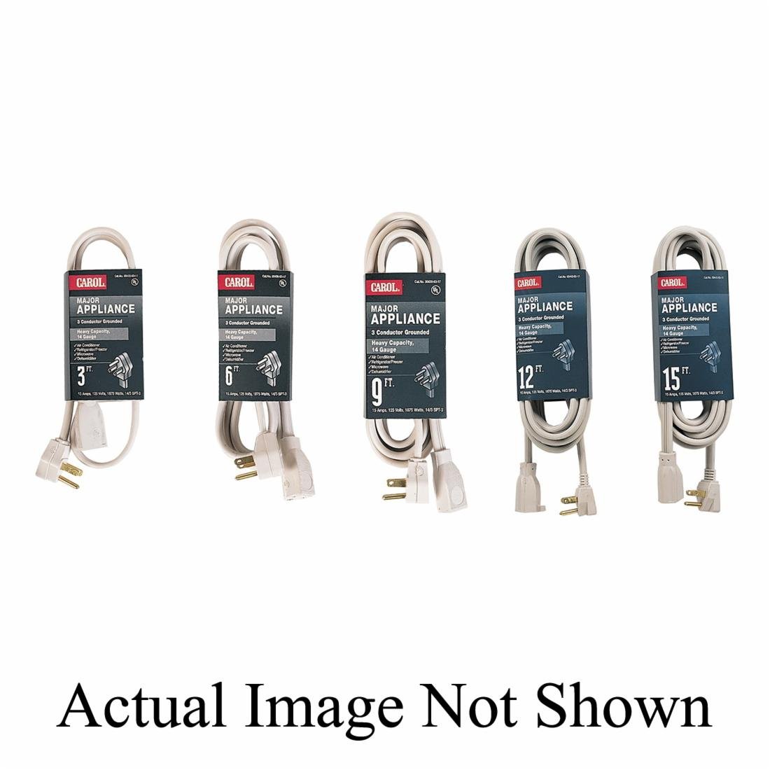 Picture of 00439.63.17 - 14/3C MAJOR APPLIANCE CORDSET BEIGE, 300 Volt